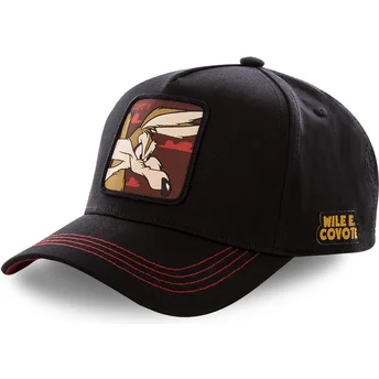 kapa-zaobljena-crna-snapback-coy3-kojot-looney-tunes-capslab