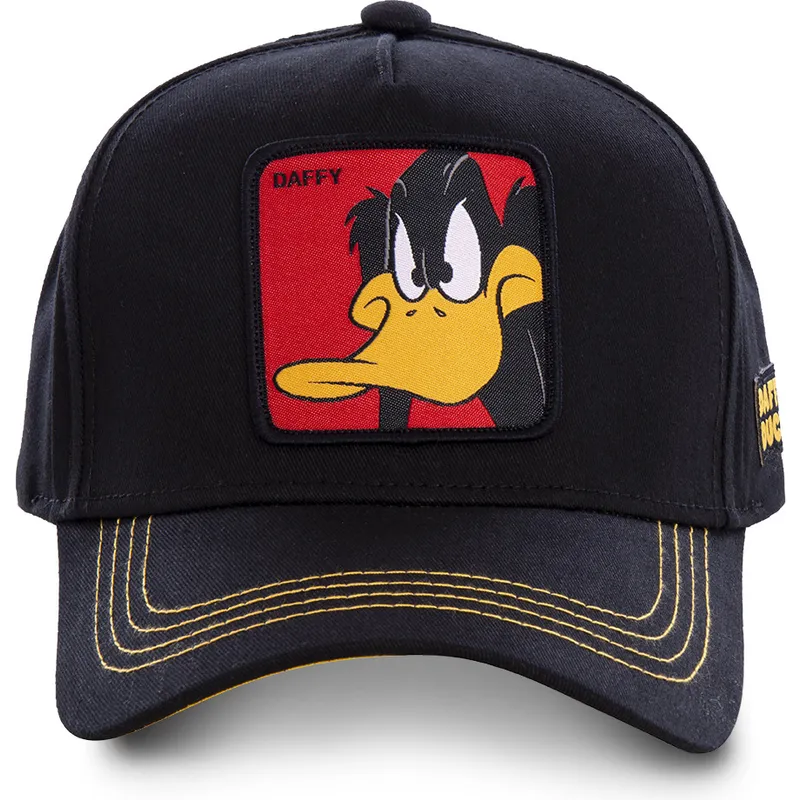 kapa-zaobljena-crna-snapback-daf3-patak-daca-looney-tunes-capslab