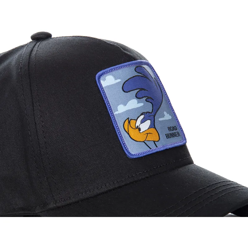 kapa-zaobljena-crna-snapback-roa3-ptica-trkacica-looney-tunes-capslab