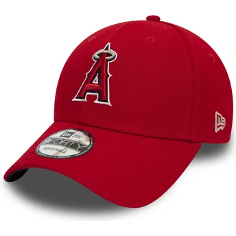 kapa-zaobljena-crvena-podesiv-9forty-the-league-los-angeles-angels-mlb-new-era