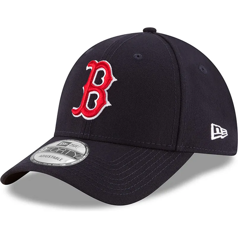 cap-zaobljena-navy-blue-adjustable-strap-9forty-the-league-boston-red-sox-mlb-new-era