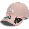 kapa-zaobljena-ruzicasta-podesiv-9twenty-dryera-packable-los-angeles-dodgers-mlb-new-era