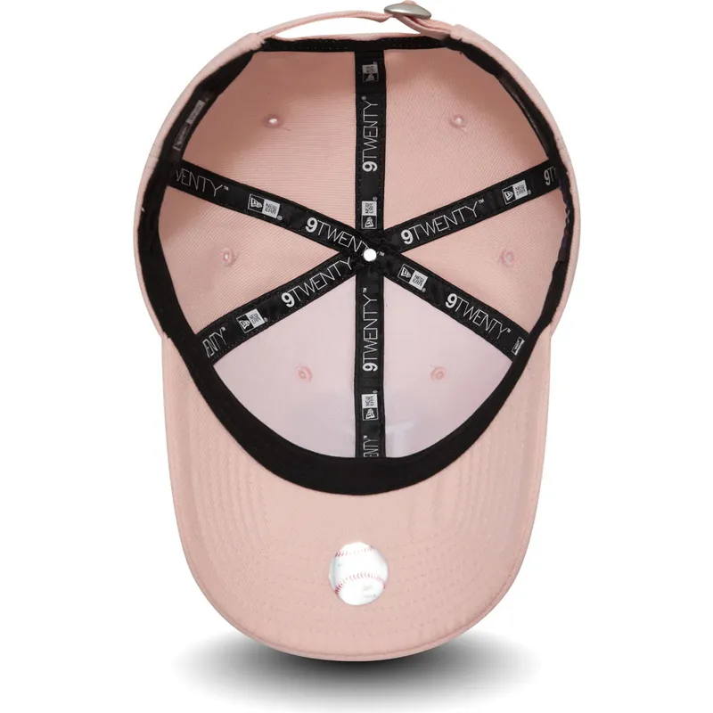 kapa-zaobljena-ruzicasta-podesiv-9twenty-dryera-packable-los-angeles-dodgers-mlb-new-era