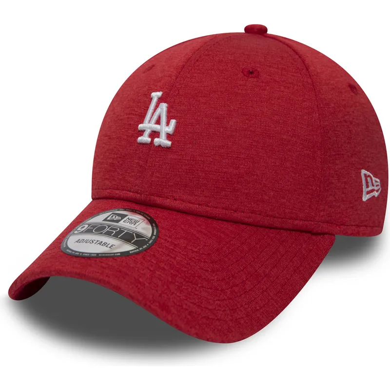 kapa-zaobljena-crvena-podesiv-9forty-shadow-tech-los-angeles-dodgers-mlb-new-era