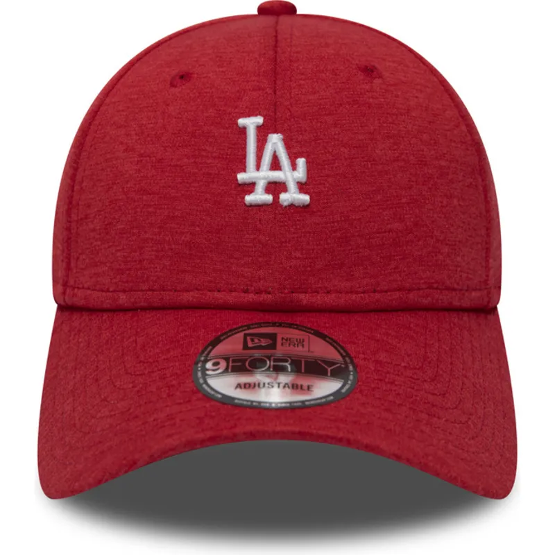 kapa-zaobljena-crvena-podesiv-9forty-shadow-tech-los-angeles-dodgers-mlb-new-era
