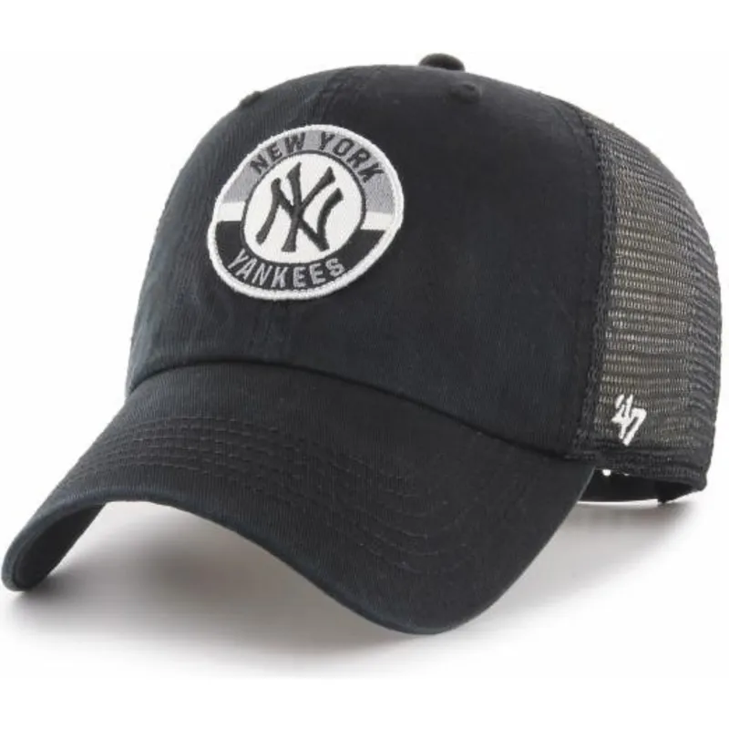 kapa-zaobljena-crna-snapback-clean-up-porter-new-york-yankees-mlb-47-brand
