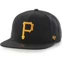 kapa-ravna-crna-snapback-captain-no-shot-pittsburgh-pirates-mlb-47-brand