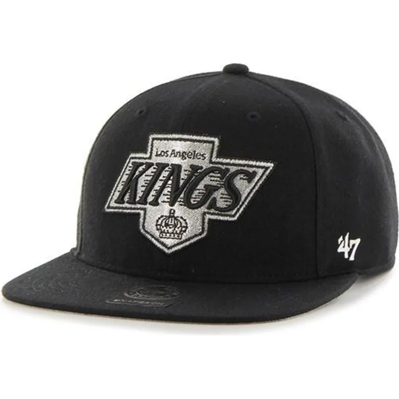 kapa-ravna-crna-snapback-captain-no-shot-los-angeles-kings-nhl-47-brand