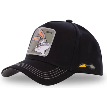 kapa-zaobljena-crna-snapback-bun3-zeko-dusko-looney-tunes-capslab