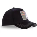 kapa-zaobljena-crna-snapback-bun3-zeko-dusko-looney-tunes-capslab