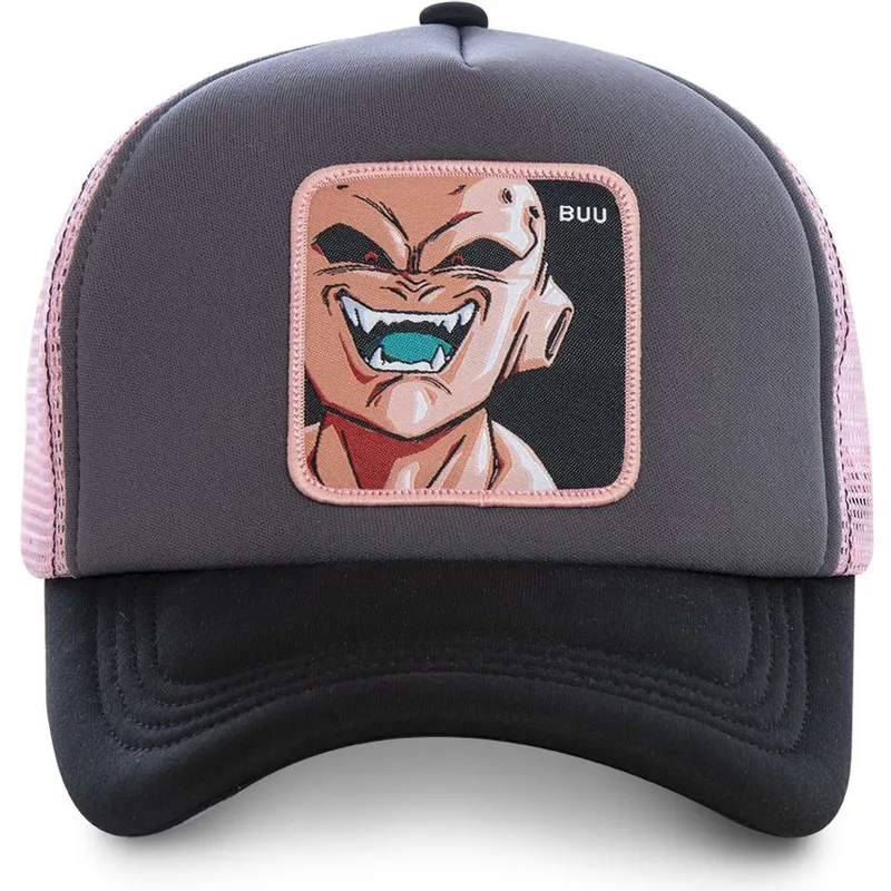 kapa-zaobljena-siva-snapback-rosa-buu3m-kid-buu-dragon-ball-capslab kapa-zaobljena-siva-snapback-rosa-buu3m-kid-buu-dragon-ball-capslab