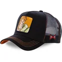 kapa-zaobljena-crna-snapback-androide-c16b-c-16-dragon-ball-capslab
