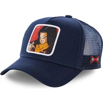 kapa-zaobljena-mornarsko-plava-snapback-androide-c17a-c-17-dragon-ball-capslab