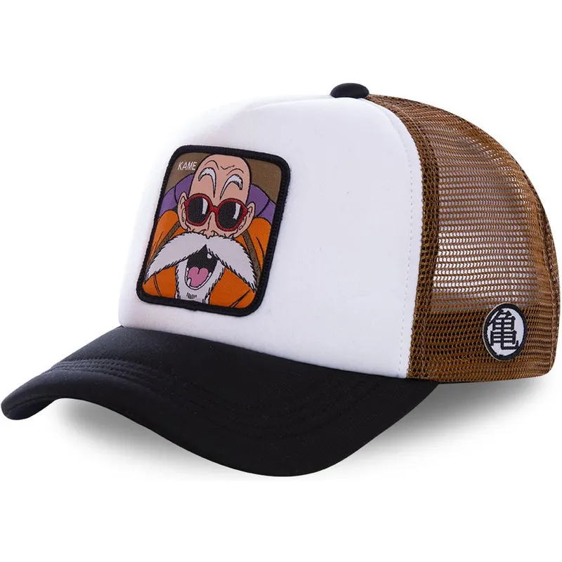 kapa-zaobljena-bijela-snapback-kam3m-muten-roshi-dragon-ball-capslab kapa-zaobljena-bijela-snapback-kam3m-muten-roshi-dragon-ball-capslab