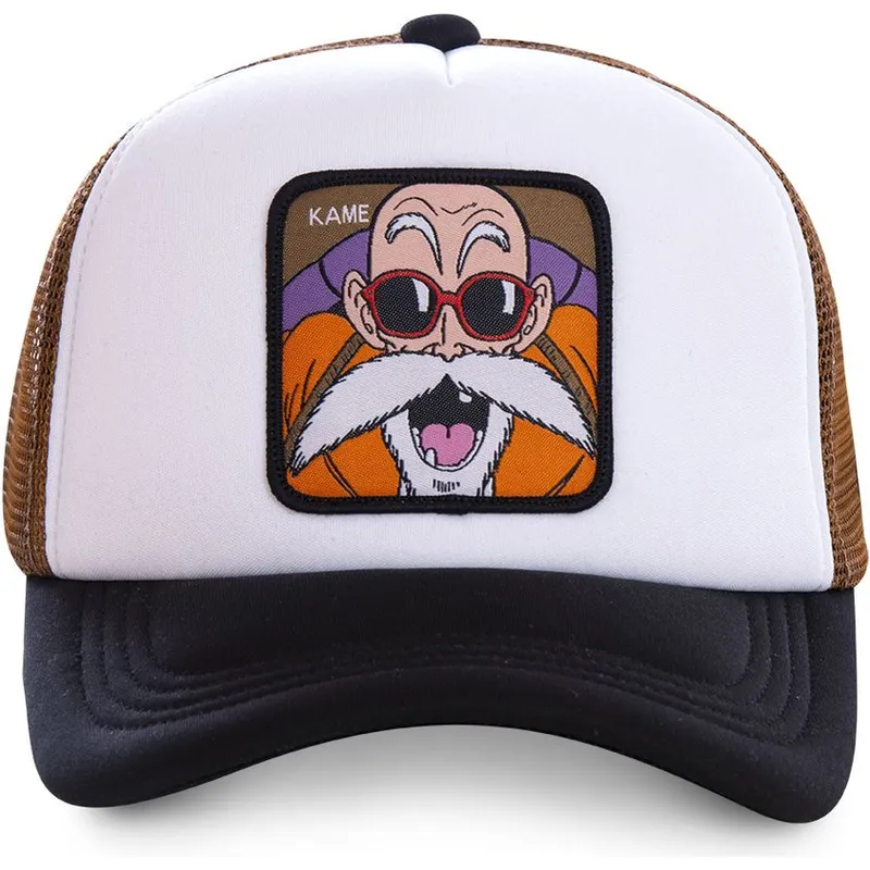 kapa-zaobljena-bijela-snapback-kam3m-muten-roshi-dragon-ball-capslab kapa-zaobljena-bijela-snapback-kam3m-muten-roshi-dragon-ball-capslab