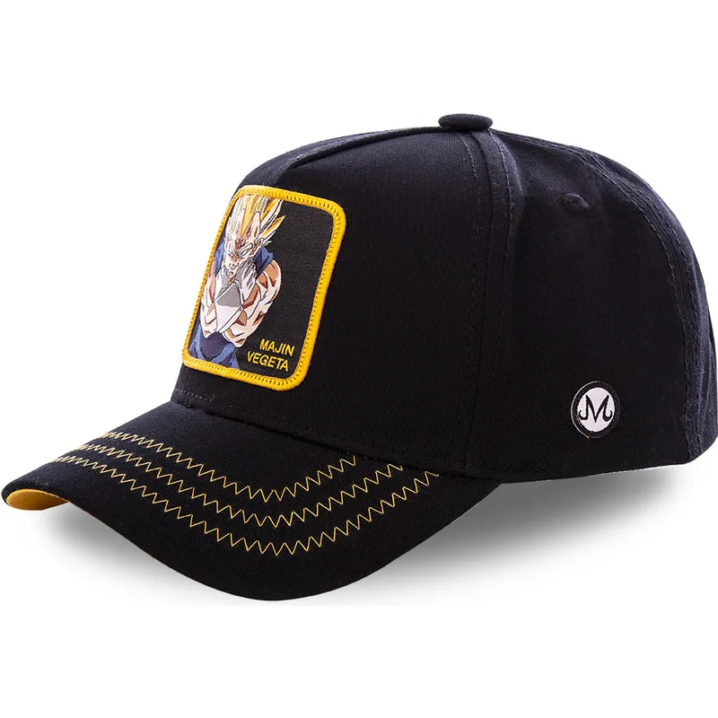 kapa-zaobljena-crna-snapback-majin-mv3-vegeta-dragon-ball-capslab