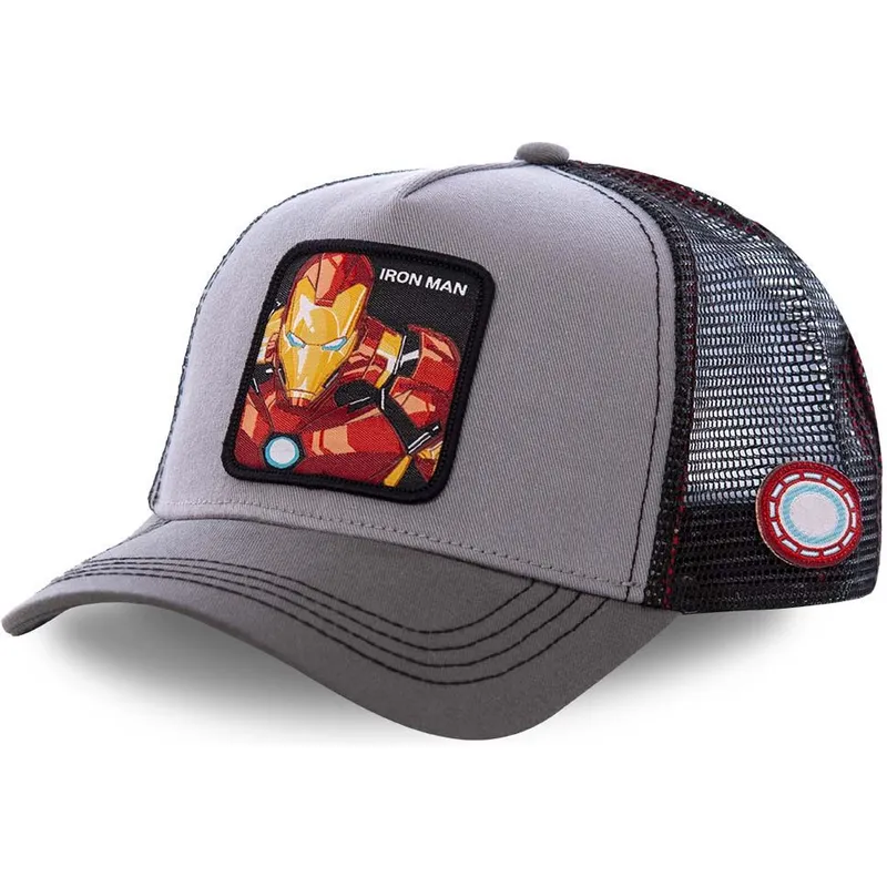 kapa-zaobljena-siva-snapback-iro3-iron-man-marvel-comics-capslab kapa-zaobljena-siva-snapback-iro3-iron-man-marvel-comics-capslab