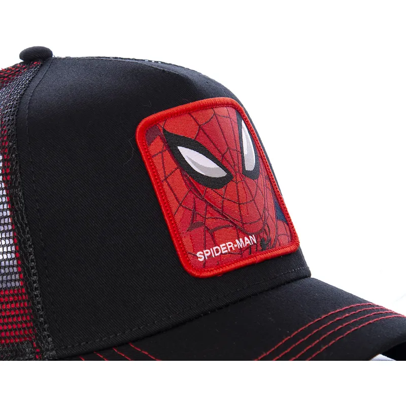 kapa-zaobljena-crna-snapback-spi2-spider-man-marvel-comics-capslab kapa-zaobljena-crna-snapback-spi2-spider-man-marvel-comics-capslab