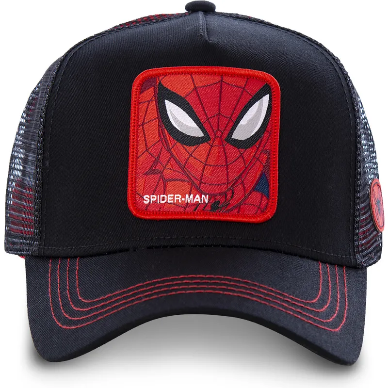kapa-zaobljena-crna-snapback-spi2-spider-man-marvel-comics-capslab kapa-zaobljena-crna-snapback-spi2-spider-man-marvel-comics-capslab