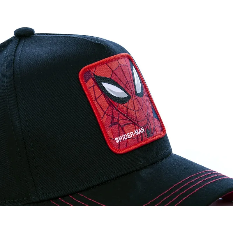kapa-zaobljena-crna-snapback-spi3-spider-man-marvel-comics-capslab