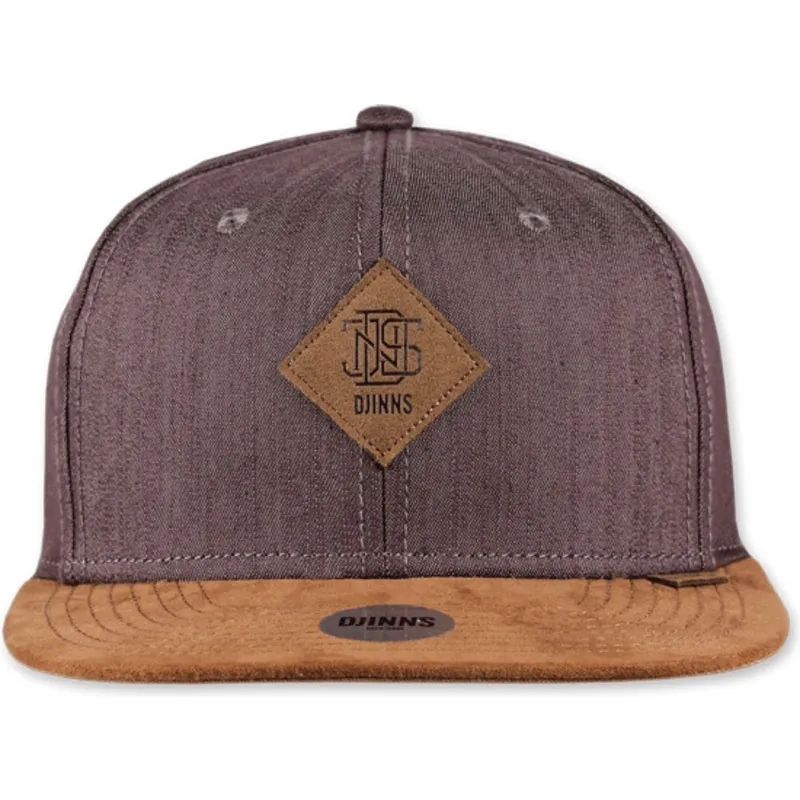 kapa-ravna-smeda-snapback-linen-2015-djinns