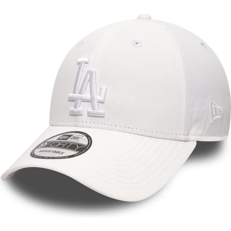kapa-zaobljena-bijela-podesiv-9forty-nano-ripstop-los-angeles-dodgers-mlb-new-era