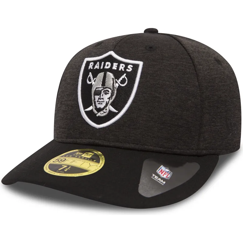 kapa-ravna-kamena-prilagodena-59fifty-low-profile-shadow-tech-las-vegas-raiders-nfl-new-era