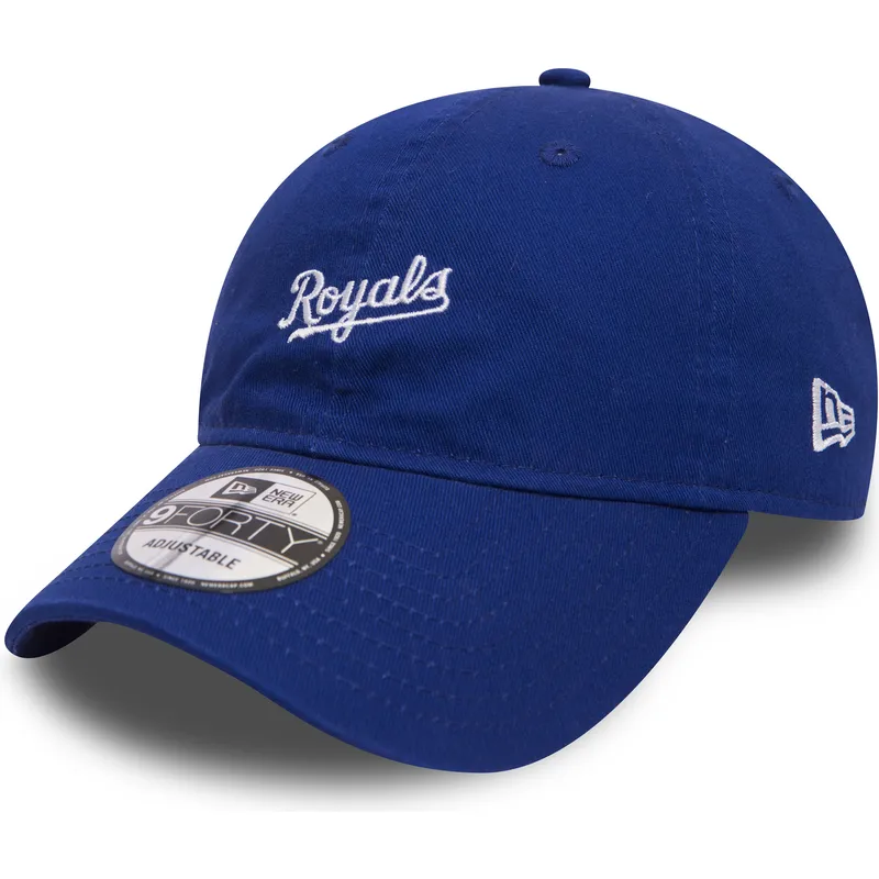 kapa-zaobljena-plava-podesiv-9forty-mini-wordmark-kansas-city-royals-mlb-new-era