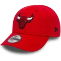 kapa-zaobljena-crvena-podesiv-za-djecu-9forty-essential-chicago-bulls-nba-new-era