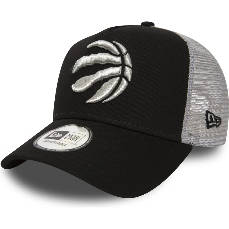 kapa-zaobljena-crna-snapback-9forty-team-toronto-raptors-nba-new-era
