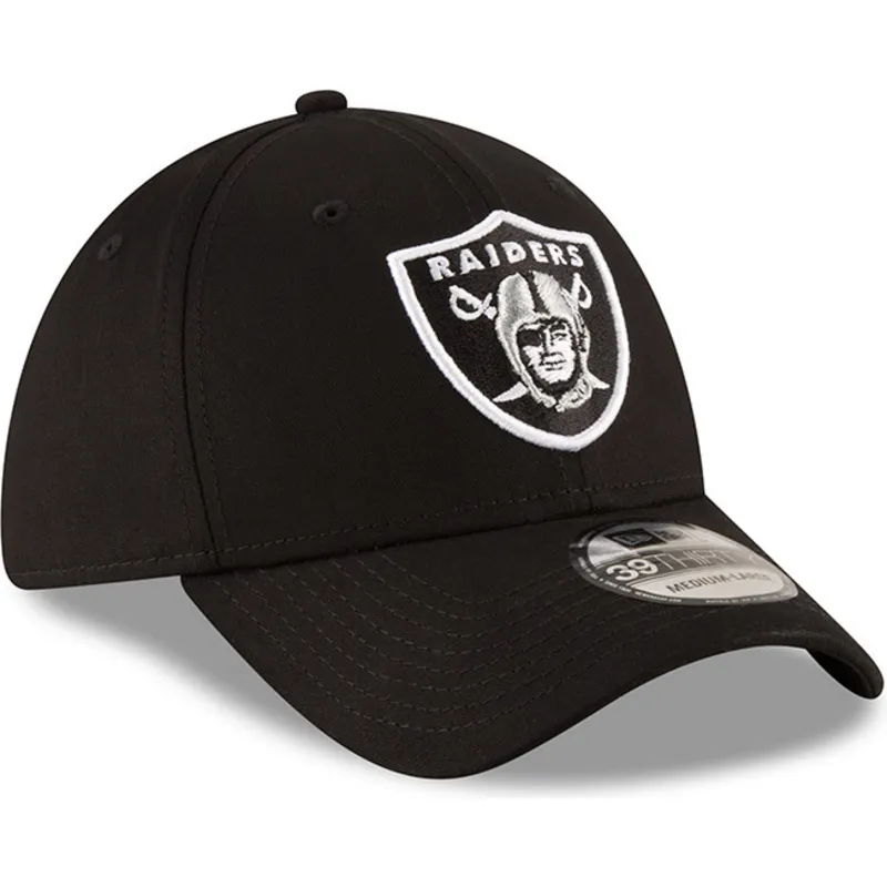 kapa-zaobljena-crna-prilagodena-39thirty-base-las-vegas-raiders-nfl-new-era