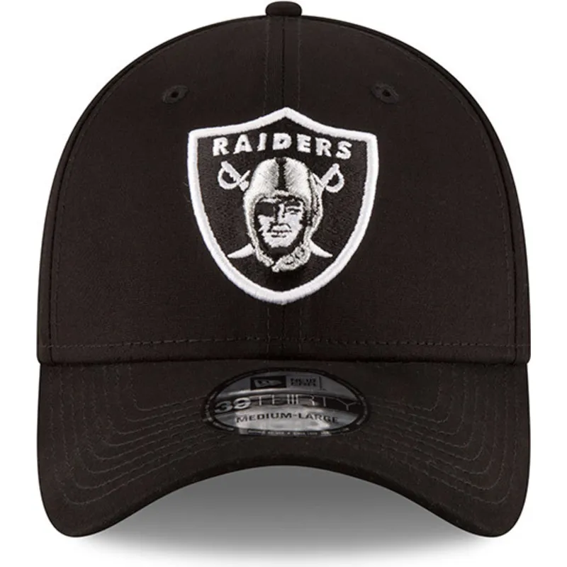 kapa-zaobljena-crna-prilagodena-39thirty-base-las-vegas-raiders-nfl-new-era