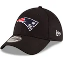 kapa-zaobljena-crna-prilagodena-39thirty-base-new-england-patriots-nfl-new-era