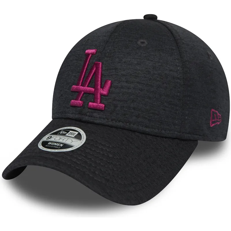 kapa-zaobljena-siva-podesiv-rosa-9forty-essential-jersey-los-angeles-dodgers-mlb-new-era