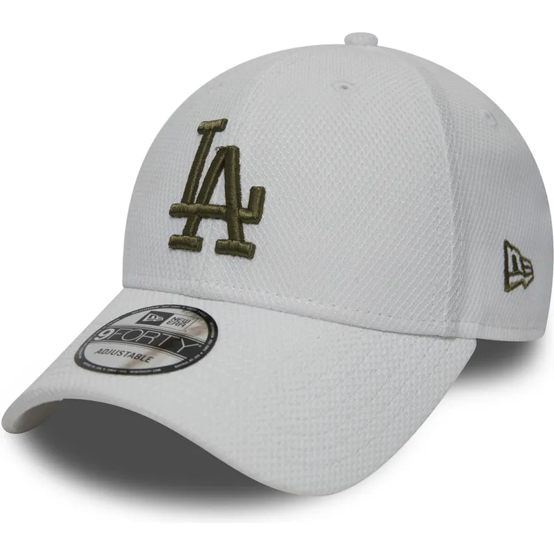 kapa-zaobljena-bijela-podesiv-9forty-diamond-era-los-angeles-dodgers-mlb-new-era