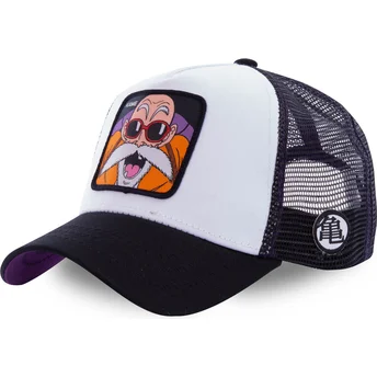 Kapa zaobljena bijela snapback KAM4 Muten Roshi Dragon Ball Capslab