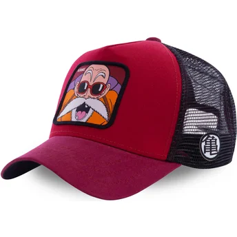 kapa-zaobljena-crvena-snapback-kam5-muten-roshi-dragon-ball-capslab
