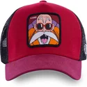 kapa-zaobljena-crvena-snapback-kam5-muten-roshi-dragon-ball-capslab
