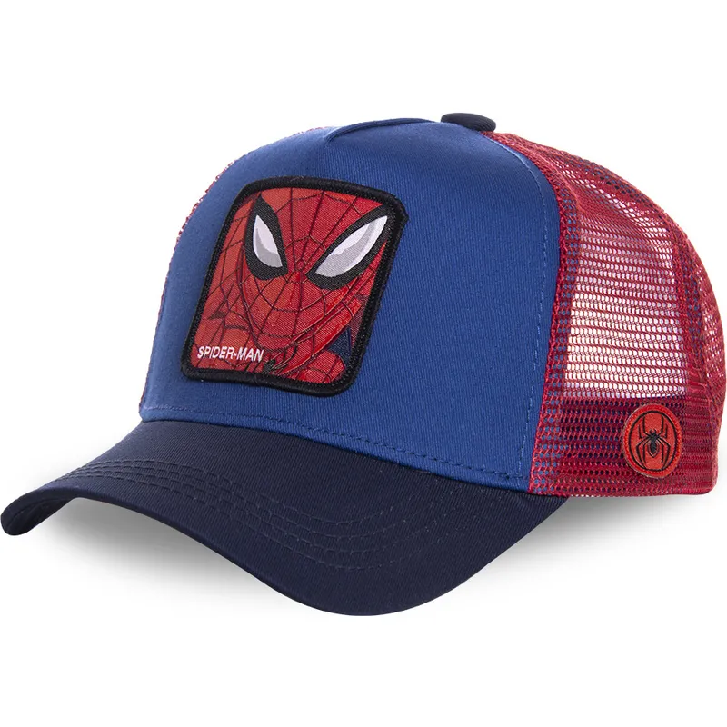 kapa-zaobljena-plava-snapback-spi1-spider-man-marvel-comics-capslab kapa-zaobljena-plava-snapback-spi1-spider-man-marvel-comics-capslab