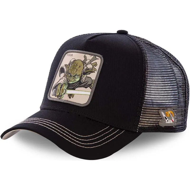 kapa-zaobljena-crna-snapback-yod2-yoda-star-wars-capslab kapa-zaobljena-crna-snapback-yod2-yoda-star-wars-capslab