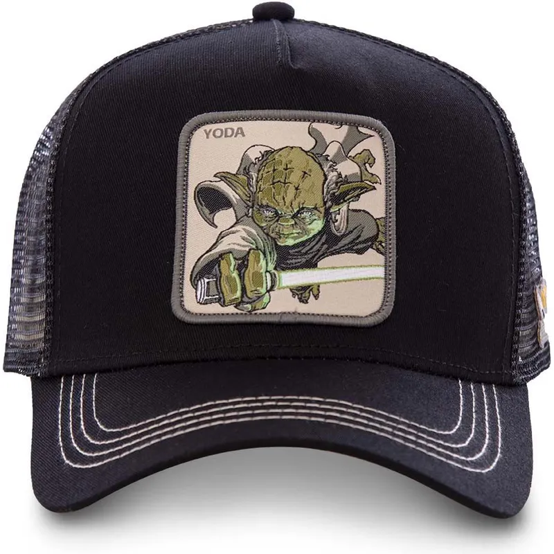 kapa-zaobljena-crna-snapback-yod2-yoda-star-wars-capslab kapa-zaobljena-crna-snapback-yod2-yoda-star-wars-capslab
