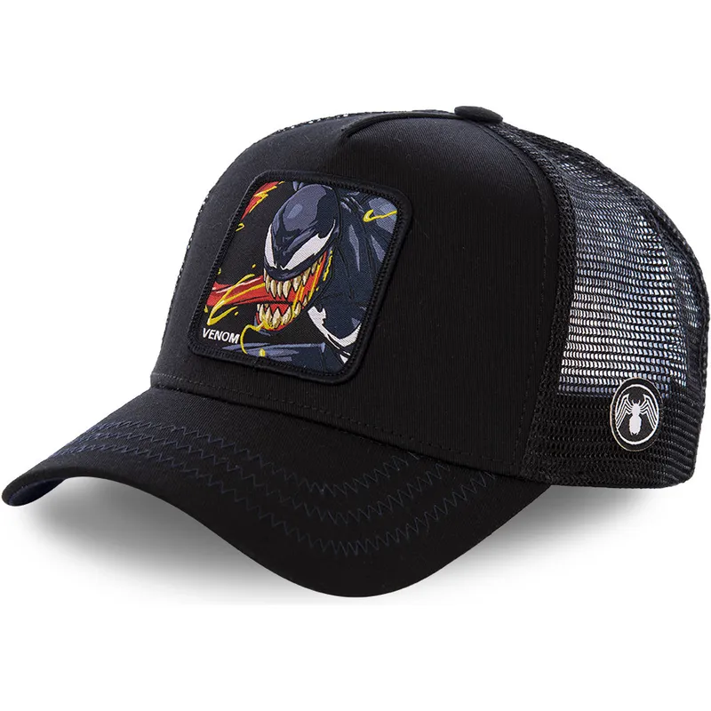 kapa-zaobljena-crna-snapback-ven2-venom-marvel-comics-capslab kapa-zaobljena-crna-snapback-ven2-venom-marvel-comics-capslab