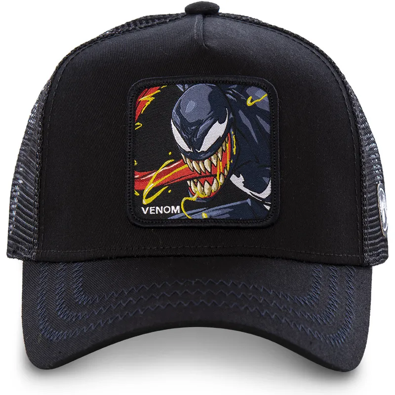 kapa-zaobljena-crna-snapback-ven2-venom-marvel-comics-capslab kapa-zaobljena-crna-snapback-ven2-venom-marvel-comics-capslab