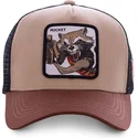 kapa-zaobljena-smeda-snapback-roc1-rocket-raccoon-marvel-comics-capslab