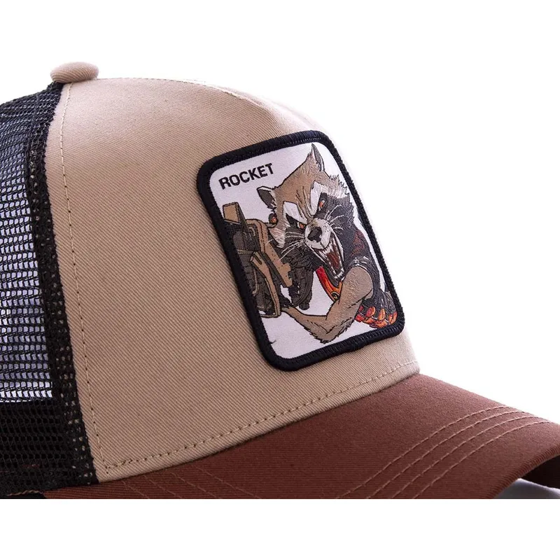 kapa-zaobljena-smeda-snapback-roc1-rocket-raccoon-marvel-comics-capslab