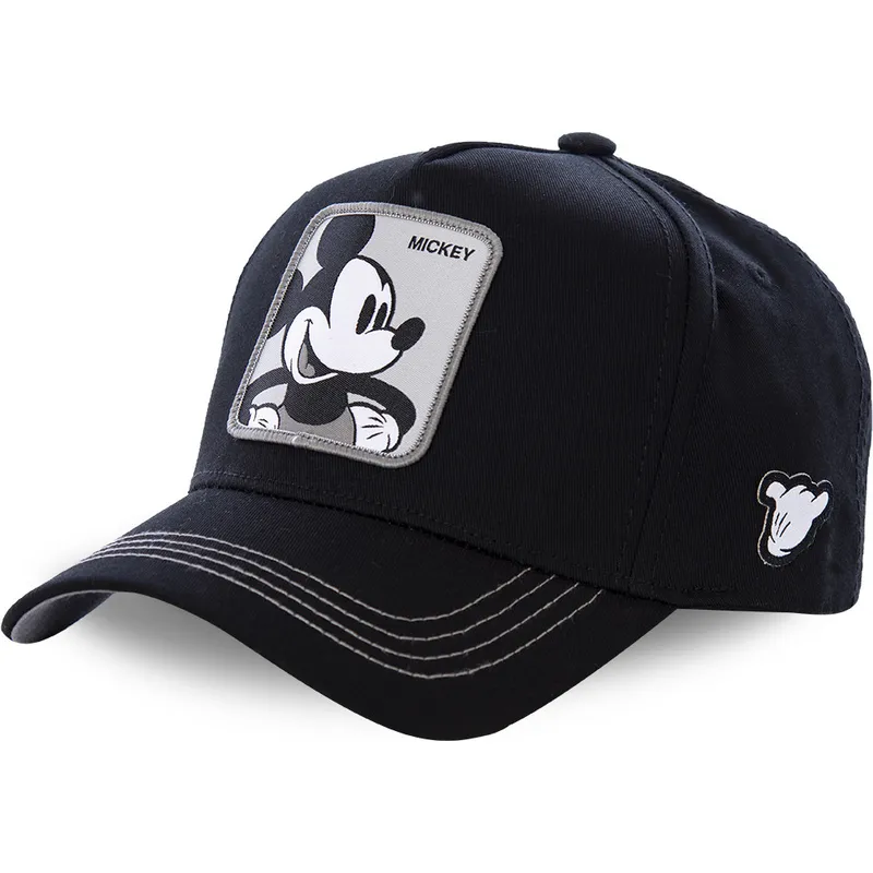 kapa-zaobljena-crna-snapback-mic3-mickey-mouse-disney-capslab kapa-zaobljena-crna-snapback-mic3-mickey-mouse-disney-capslab