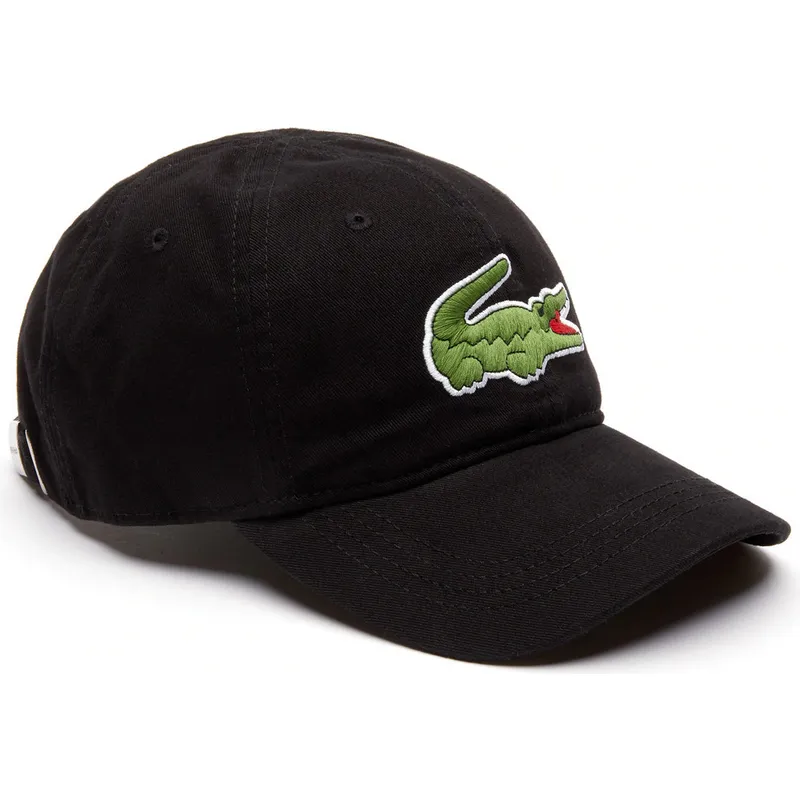 kapa-zaobljena-crna-podesiv-big-croc-gabardine-lacoste kapa-zaobljena-crna-podesiv-big-croc-gabardine-lacoste