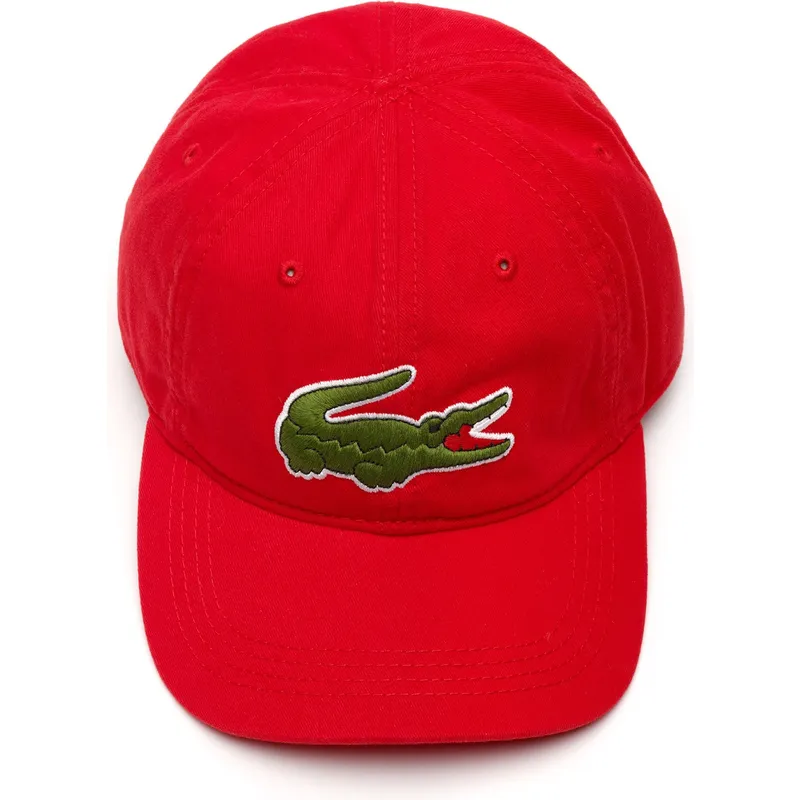 kapa-zaobljena-crvena-podesiv-big-croc-gabardine-lacoste