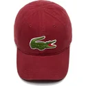 kapa-zaobljena-crvena-podesiv-big-croc-gabardine-lacoste
