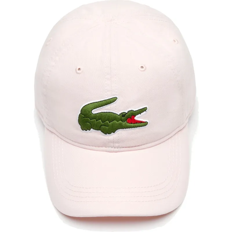 kapa-zaobljena-ruzicasta-podesiv-big-croc-gabardine-lacoste kapa-zaobljena-ruzicasta-podesiv-big-croc-gabardine-lacoste